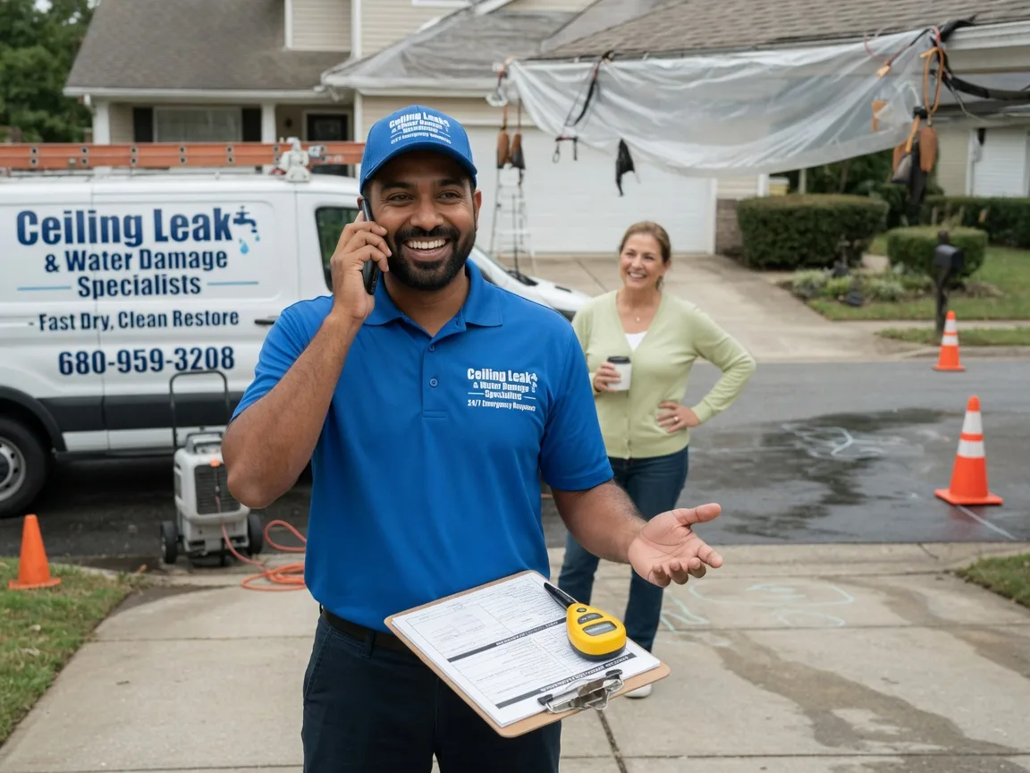 Ceiling Leak Cleanup Ellenton, FL FAQs
