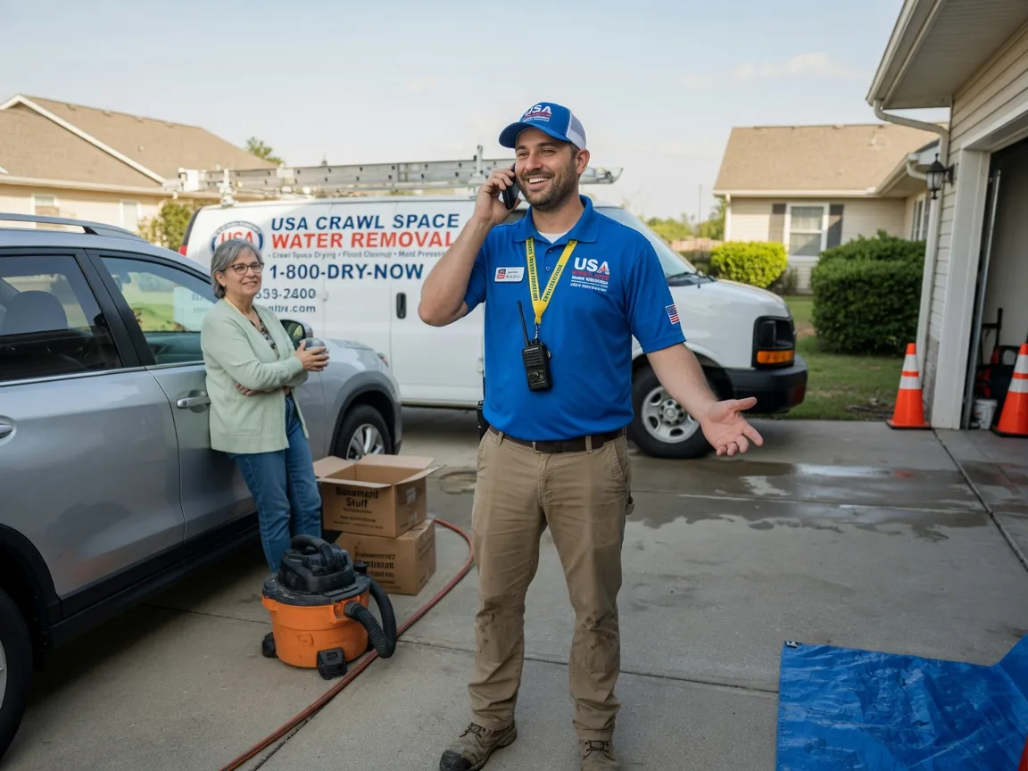 Crawl Space Water Removal Ellenton, FL FAQs